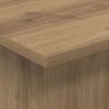 vidaXL End Table Artisan Oak 35.5 x 35 x 40 cm Engineered Wood