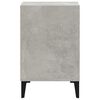 vidaXL TV Cabinet Concrete Grey 100x35x55 cm Engineered Wood