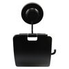 CORNAT Toilet Paper Holder 3in1 comfort Black