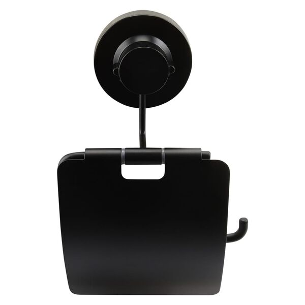 CORNAT Toilet Paper Holder 3in1 comfort Black