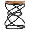 vidaXL End Table 40x40x52 cm Solid Acacia Wood