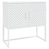 vidaXL Sideboard White 75x35x75 cm Steel