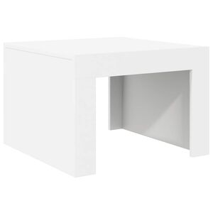 vidaXL Coffee Table White 50x50x35 cm Engineered Wood