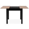 Finori Extendable Dining Table Coburg 80 Artisan Oak and Black