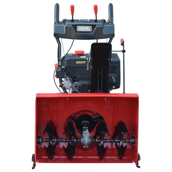 vidaXL Two-Stage Snow Blower Electric/Manual Start 11 HP 302 cc