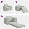 vidaXL Sofa Bed Light Grey 98 x 71 x 83 cm Velvet