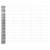 vidaXL Field Fence Silver 50 x 1.2 m Galvanised steel