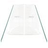 vidaXL Greenhouse with Steel Frame White 12 m&sup2; 6x2x2.85 m