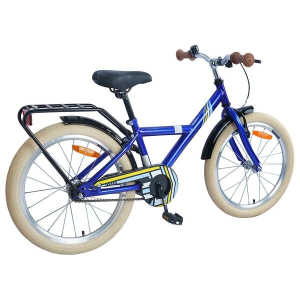 vidaXL Kids Bike 24'' for 8-12 Years Old Dark Blue
