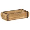 vidaXL Tray with Storage Brown 30 x 15 x 9 cm Solid Reclaim Wood