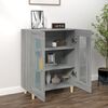 vidaXL Sideboard Grey Sonoma 69.5x34x90 cm Engineered Wood