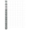 vidaXL Field Fence Silver 25 x 1.6 m Galvanised steel