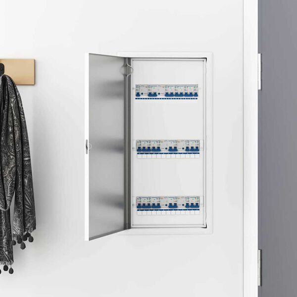 vidaXL Access Panel White 63 x 33 x 3 cm Steel