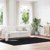 vidaXL Shaggy Rug High Pile NAVARRA Black 200x290 cm Polyester