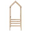 vidaXL Kids' Bed Roof 108x70x176.5 cm Solid Wood Pine
