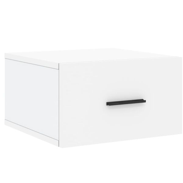 vidaXL Wall-mounted Bedside Cabinet White 35x35x20 cm