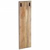 vidaXL Coat Rack 35x8x110 cm Solid Rough Wood Mango
