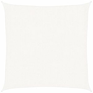 vidaXL Sunshade Sail HDPE Square 2x2 m White