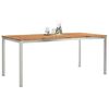 vidaXL DiningTable Brown 180 x 90 x 75 cm Solid Acacia Wood