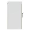 vidaXL Kitchen Wall Cabinet Lucca High Gloss White Engineered Wood