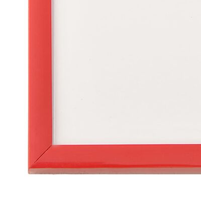 vidaXL Photo Frames Collage 5 pcs for Wall Red 59.4x84 cm MDF