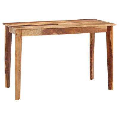 vidaXL Dining Table 118x60x76 cm Solid Sheesham Wood