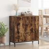 vidaXL Sideboard Smoked Oak 79.5 x 33 x 82 cm Engineered Wood