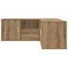 vidaXL Corner Cabinet Artisian Oak 200x40x45 cm Engineered Wood