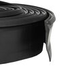 vidaXL Garage Door Seal Black 52 x 2 mm 2.5 m PVC