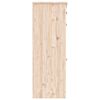 vidaXL Shoe Cabinet ALTA 77x35x96 cm Solid Wood Pine