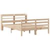vidaXL Bed Frame with Headboard without Mattress 160x200 cm