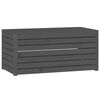 vidaXL Garden Box Grey 101x50,5x46,5 cm Solid Wood Pine
