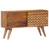vidaXL Sideboard Honey Brown 88x24x50 cm Solid Mango Wood