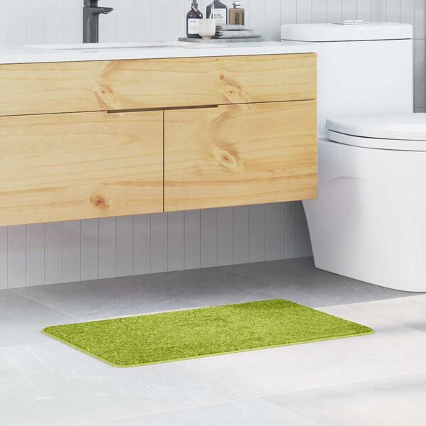 vidaXL Anti-slip Bath Mat Green 50 x 80 cm PP