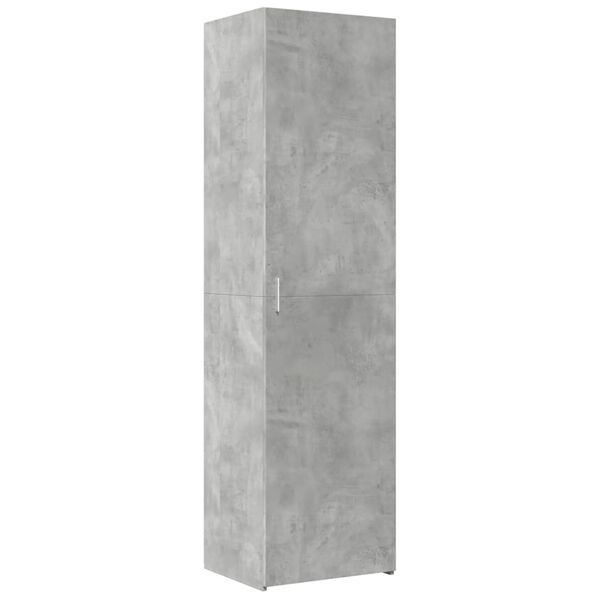 vidaXL Highboard Concrete Grey 50x42.5x185 cm Engineered Wood
