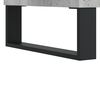 vidaXL Sideboard Concrete Grey 34.5x34x90 cm Engineered Wood