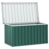 vidaXL Garden Storage Box Green 129x67x65 cm