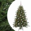 vidaXL Artificial Christmas Tree with Bauble 120 cm 150 LEDs