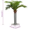 vidaXL Artificial Palm Tree 12 Leaves 150 cm Green