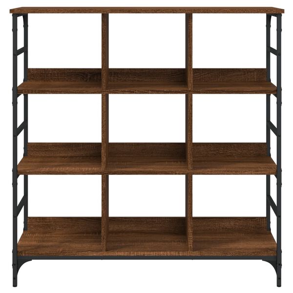 vidaXL Sideboard Brown Oak 102x32x103.5 cm Engineered Wood