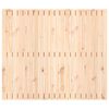 vidaXL Wall Headboard 127.5x3x110 cm Solid Wood Pine