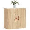 vidaXL Wall Cabinet Sonoma Oak 60x31x60 cm Engineered Wood