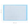 vidaXL Pet Training Pads 100 pcs 90x60 cm Non Woven Fabric