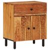 vidaXL Bedside Cabinet 50x33x60 cm Solid Wood Acacia
