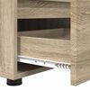 vidaXL TV Cabinet Sonoma Oak 100 x 48 x 43 cm Engineered Wood