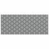 vidaXL Outdoor Rug Geometric ARAKIL Grey and White 600 x 250 cm