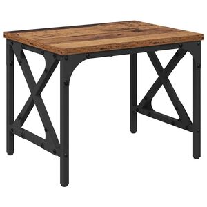 vidaXL Printer Stand Old Wood 40 x 30 x 31 cm Engineered Wood
