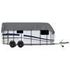 vidaXL Caravan Roof Cover Grey 800x300 cm Non-woven Fabric