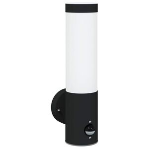 vidaXL Outdoor Wall Light Black 12 x 8.5 x 29 cm