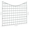 vidaXL Lower Arch Garden Fence Set 77.5x64 cm Green